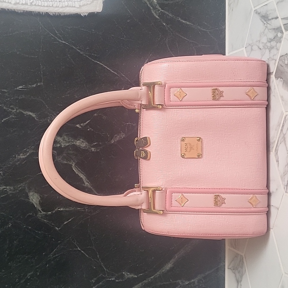 Mcm boston bag 🩷